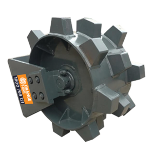 Compaction wheel attachment hire