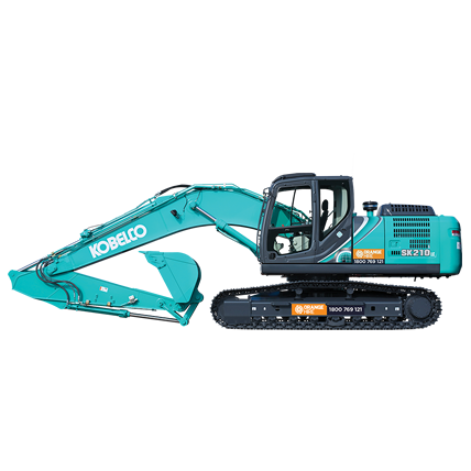 Hire a 21t excavator at Orange Hire