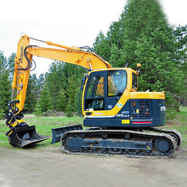 Hyundai R145CRD-9 Excavator with A/C Cab-1516