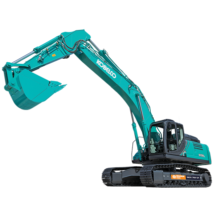 New equipment excavator hire