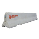 Deltabloc concrete crash barrier