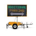 VMS sign on trailer