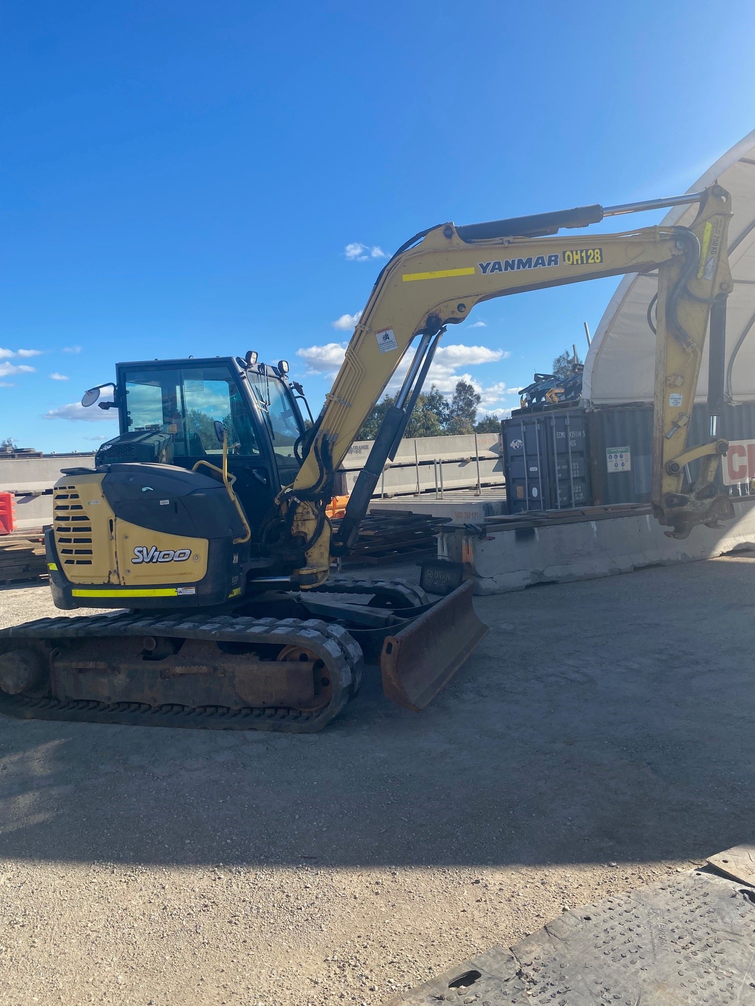 Yanmar SV100 10T Excavator - QLD