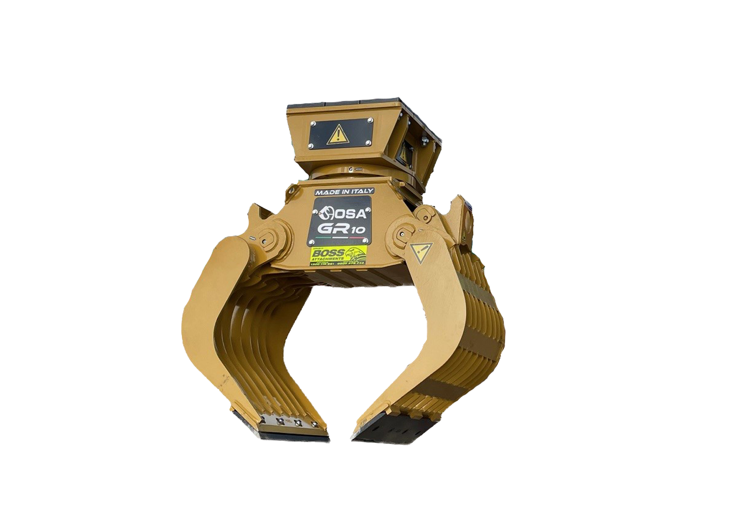 Rotating Sorting Grab Attachment